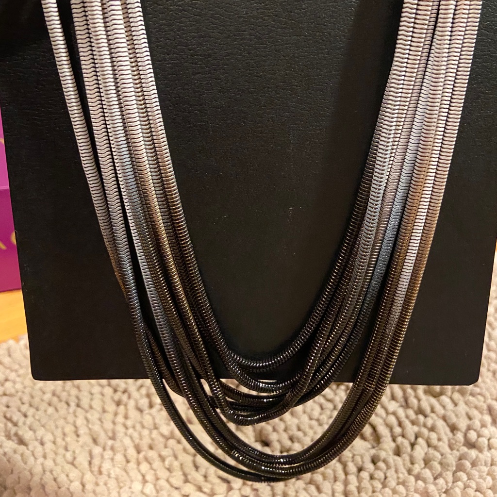 Steve Madden Ombr Necklace